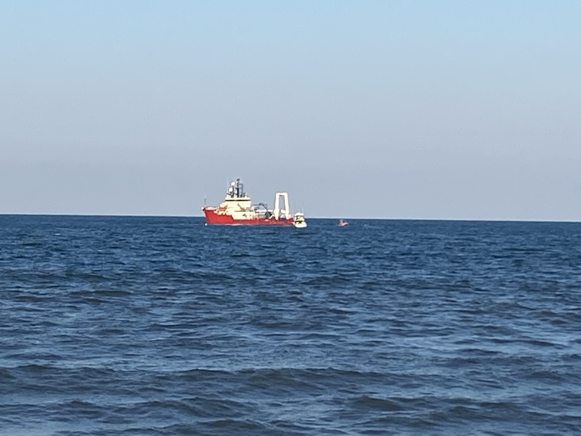 Submarine Cable System Landing - Virginia Beach, Virginia - 2020. DUNANT SYSTEM